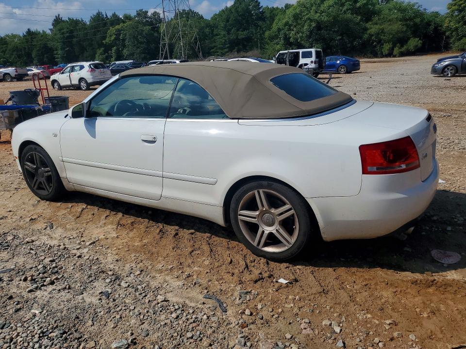 2008 AUDI A4 2.0T CABRIOLET QUATTRO — Фото 2 из 12