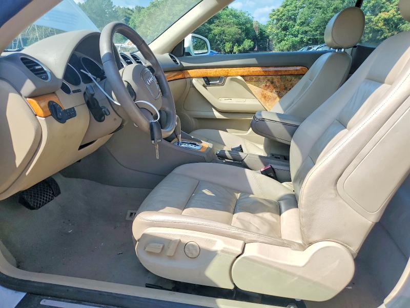2008 AUDI A4 2.0T CABRIOLET QUATTRO — Фото 7 из 12