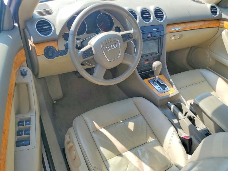 2008 AUDI A4 2.0T CABRIOLET QUATTRO — Фото 8 из 12