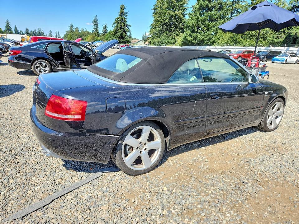 2008 AUDI S4 QUATTRO CABRIOLET — Фото 3 из 12