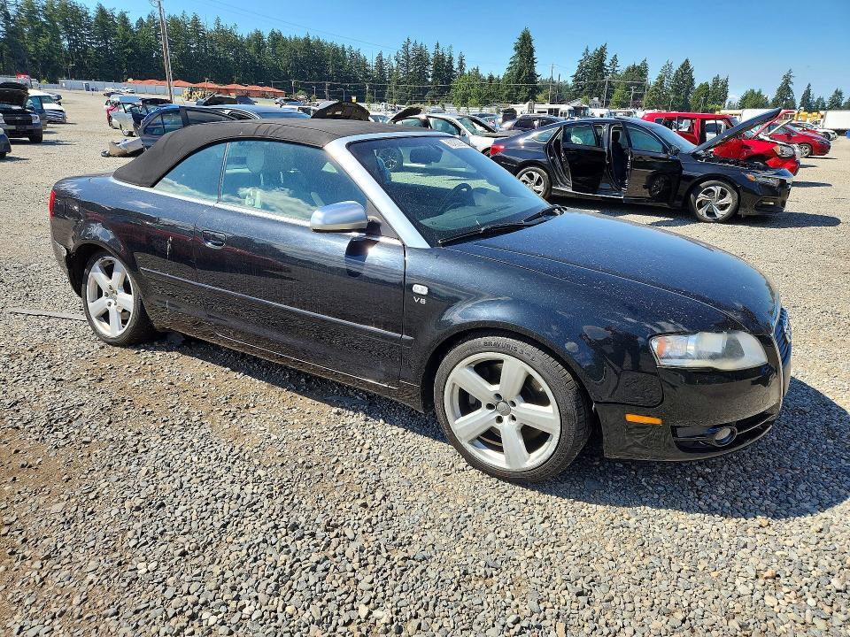 2008 AUDI S4 QUATTRO CABRIOLET — Фото 4 из 12