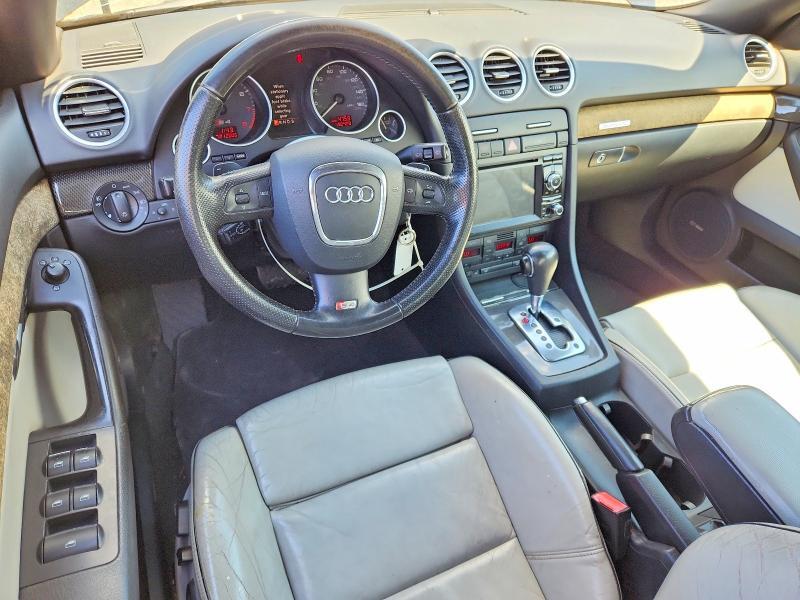 2008 AUDI S4 QUATTRO CABRIOLET — Фото 8 из 12