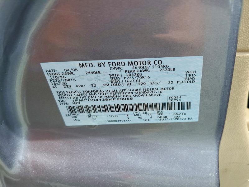 2008 FORD ESCAPE LIMITED — Фото 13 из 13