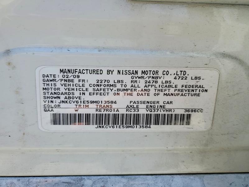 2009 INFINITI G37 SEDAN BASE — Фото 12 из 12