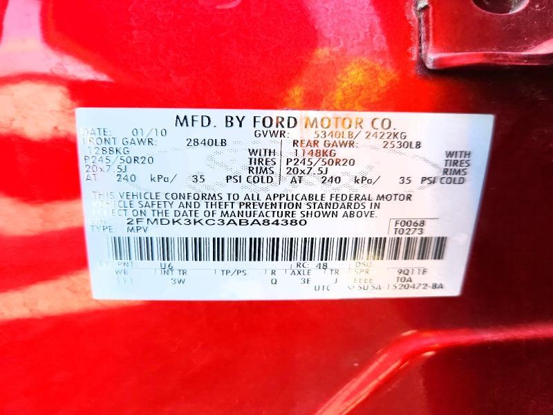 2010 FORD EDGE LIMITED — Фото 13 из 13