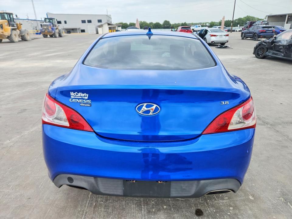 2010 HYUNDAI GENESIS COUPE 3.8L — Фото 6 из 12