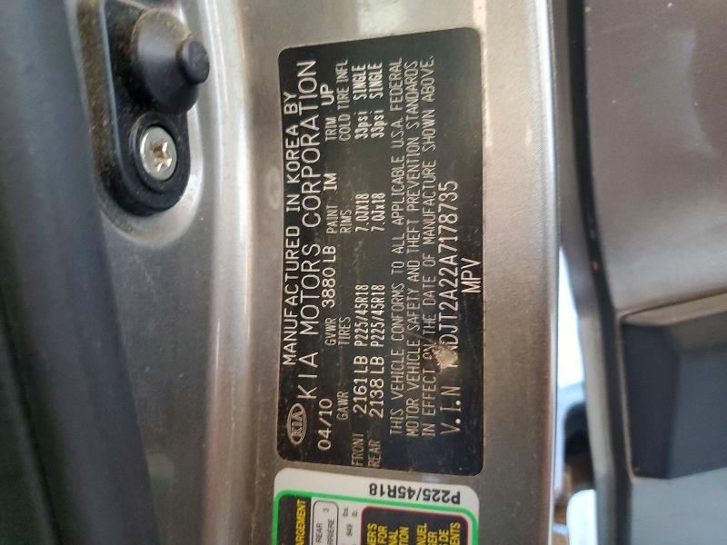 2010 KIA SOUL + — Фото 12 из 12