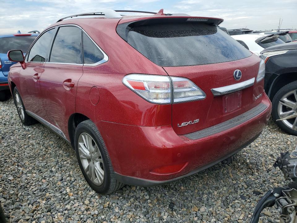 JTJBC1BA4A2022484 2010 LEXUS RX photo no. 2