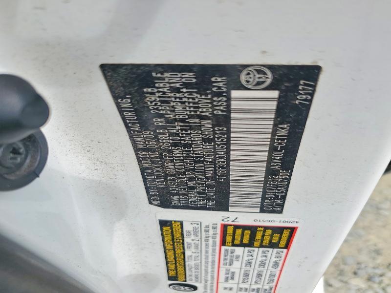 4T1BF3EK3AU515213 2010 TOYOTA CAMRY photo no. 12