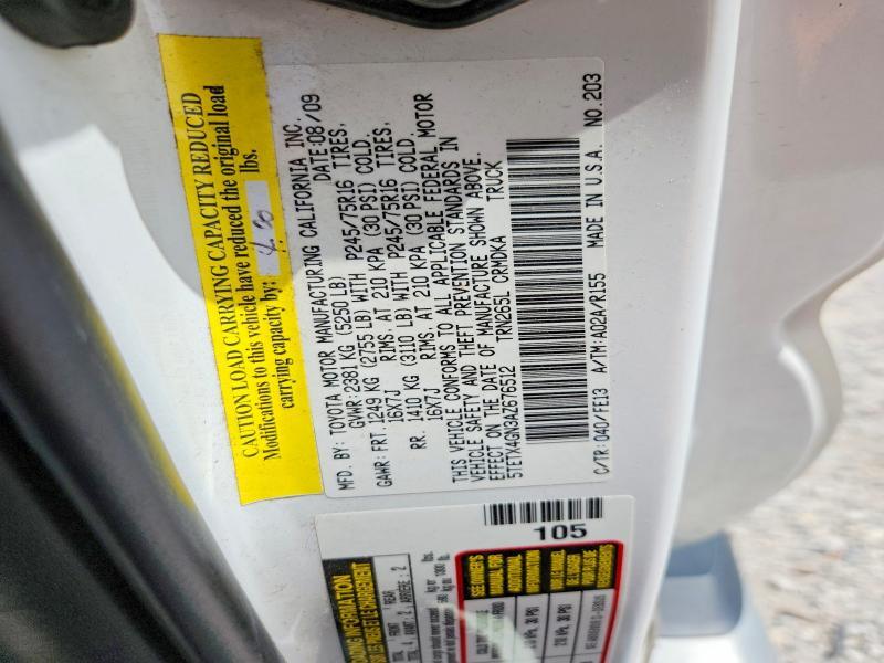 2010 TOYOTA TACOMA PRERUNNER ACCESS CAB — Фото 12 из 12