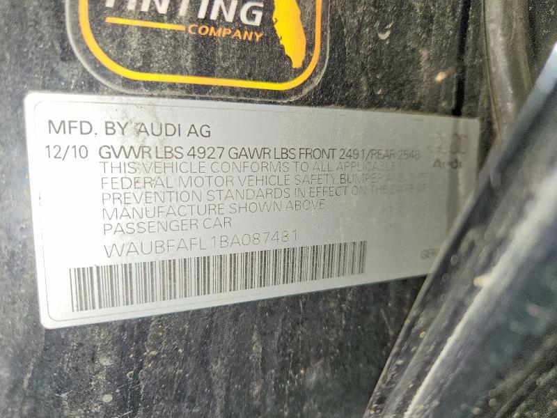 2011 AUDI A4 PREMIUM — Фото 12 из 12