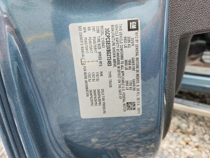 2011 CHEVROLET SILVERADO C1500 LT — Фото 12 из 12