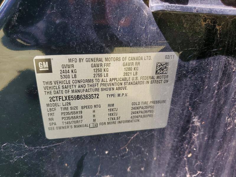 2011 GMC TERRAIN SLT — Фото 13 из 13