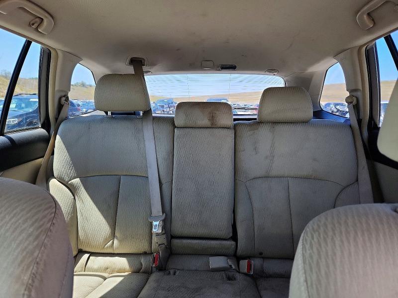2011 SUBARU OUTBACK 2.5I — Фото 10 из 14