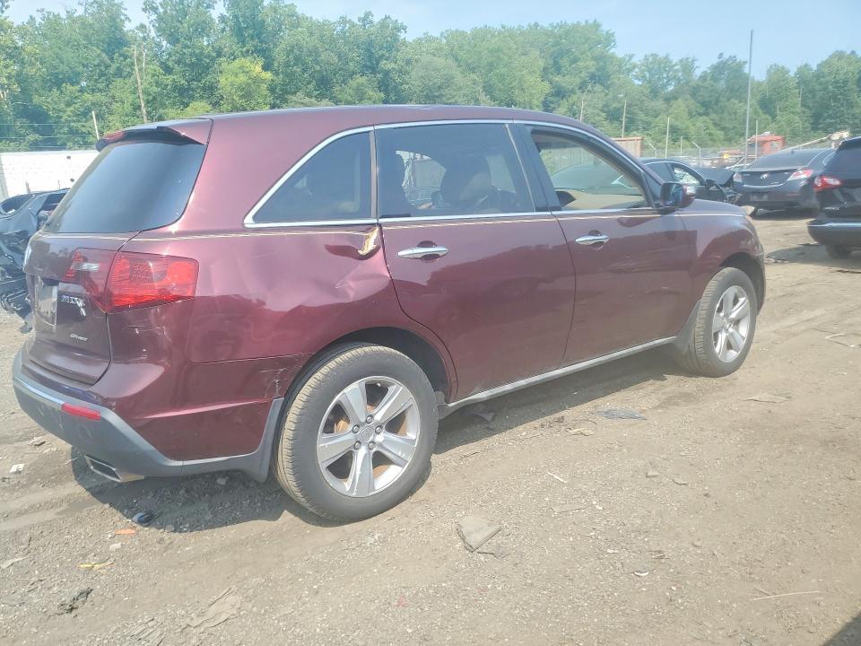 2HNYD2H30CH550200 2012 ACURA MDX photo no. 3