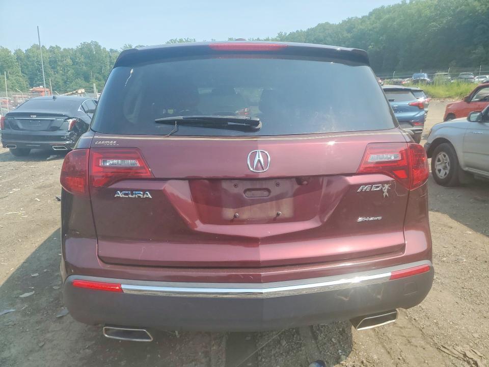 2HNYD2H30CH550200 2012 ACURA MDX photo no. 6
