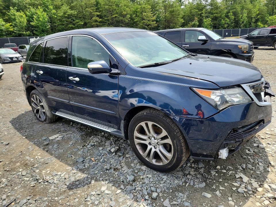 2HNYD2H20CH545456 2012 ACURA MDX photo no. 4