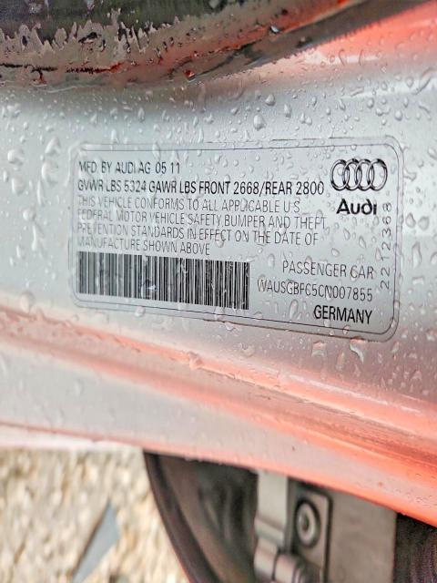 2012 AUDI A7 PRESTIGE — Фото 12 из 12