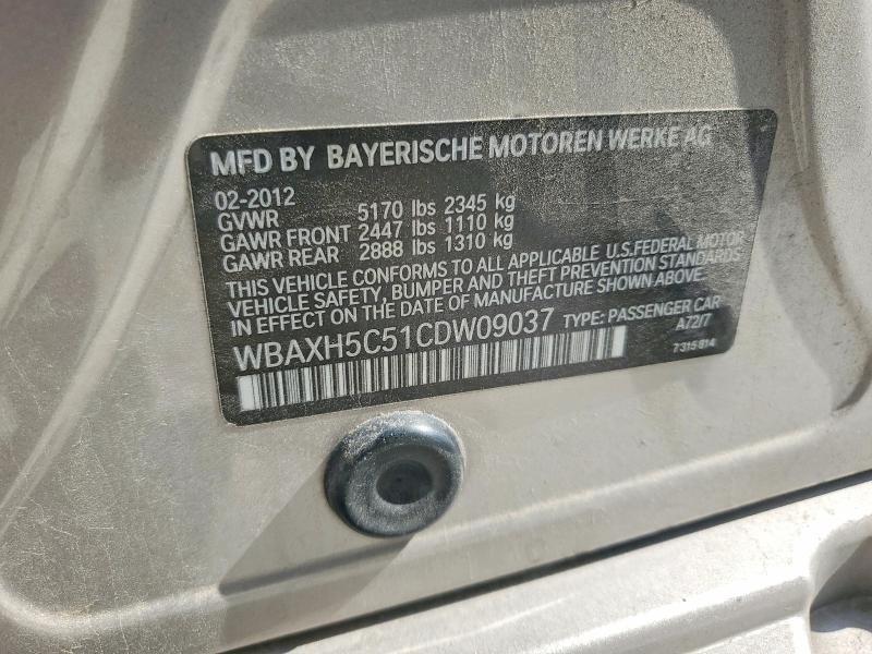 WBAXH5C51CDW09037 2012 BMW 528 photo no. 12