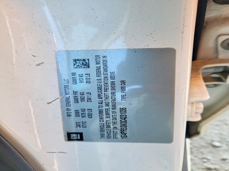 1G4PR5SK0C4231036 2012 BUICK VERANO photo no. 12
