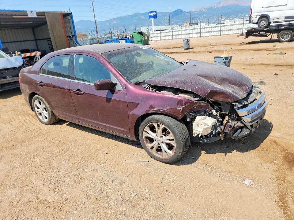 3FAHP0HA3CR378187 2012 FORD FUSION photo no. 4