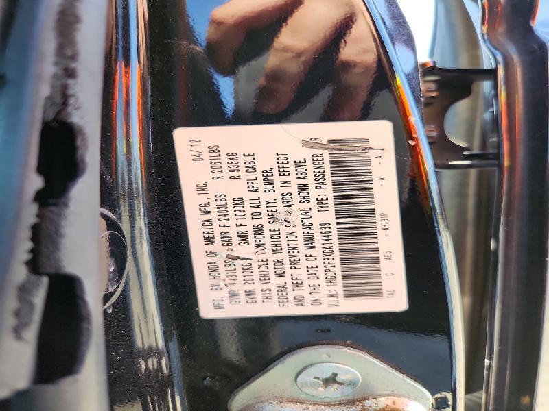 1HGCP2F8XCA144639 2012 HONDA ACCORD photo no. 12