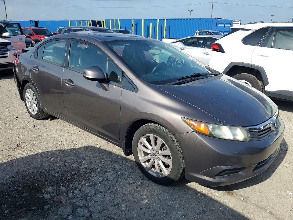 2012 HONDA CIVIC EX — Фото 4 из 12