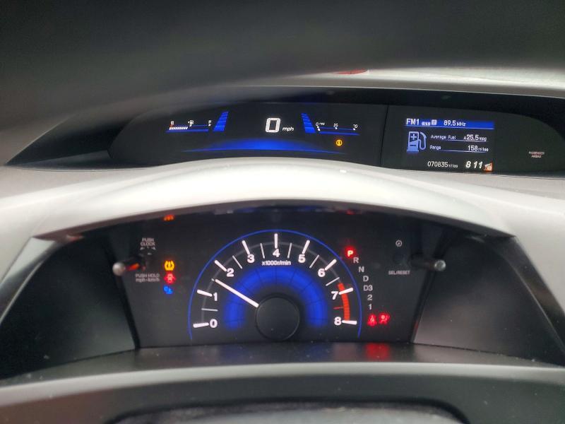 2012 HONDA CIVIC LX — Фото 9 из 12
