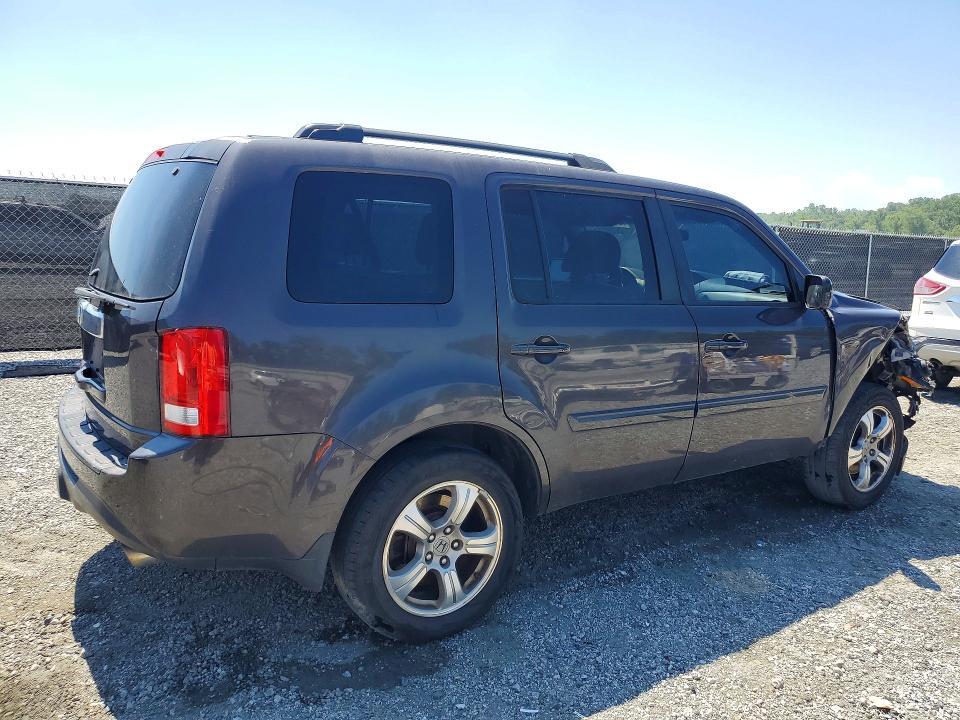 2012 HONDA PILOT EXL — Фото 3 из 12