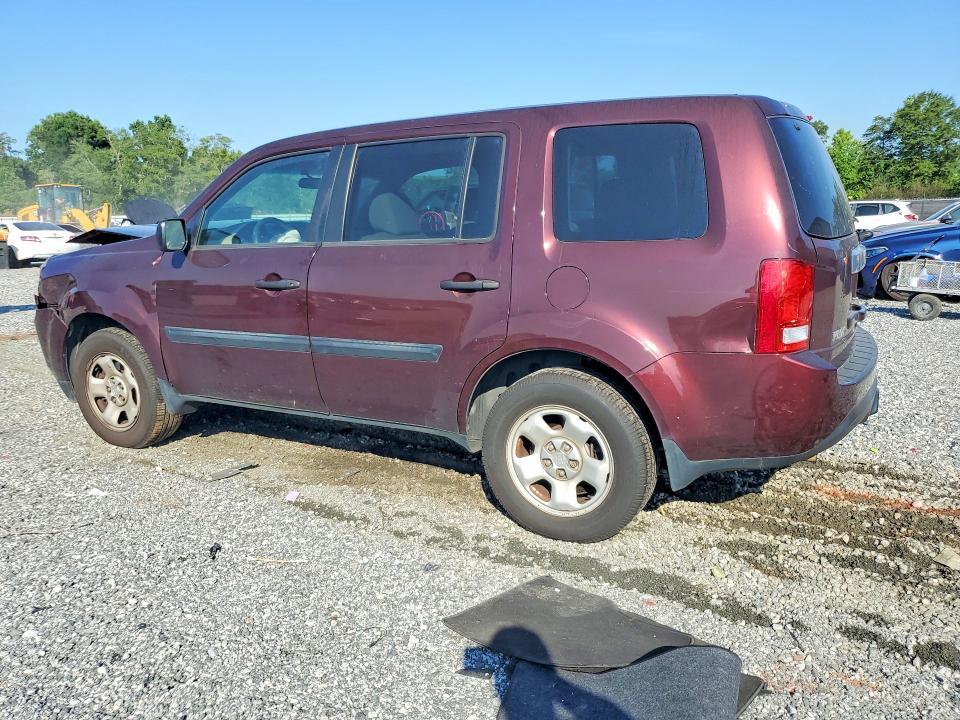 2012 HONDA PILOT LX — Фото 2 из 13