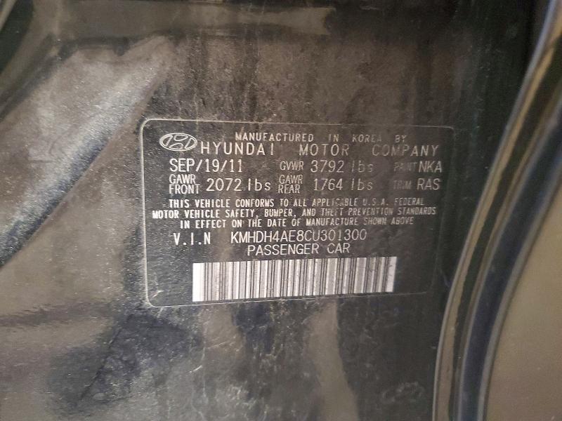 2012 HYUNDAI ELANTRA GLS — Фото 12 из 12