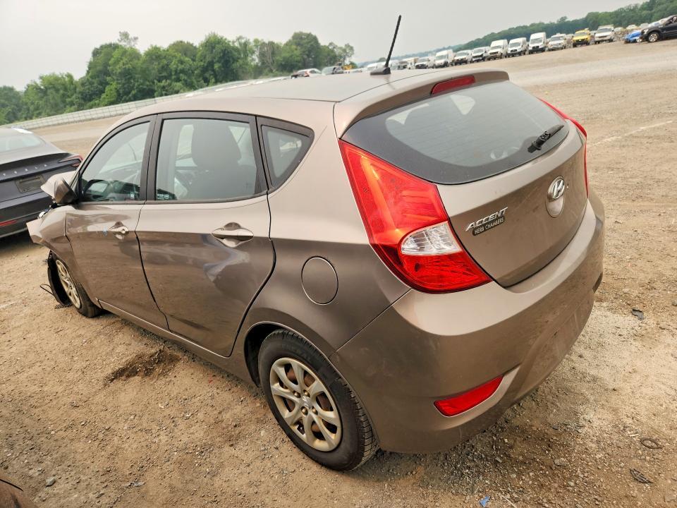 KMHCT5AE9CU047161 2012 HYUNDAI ACCENT photo no. 2