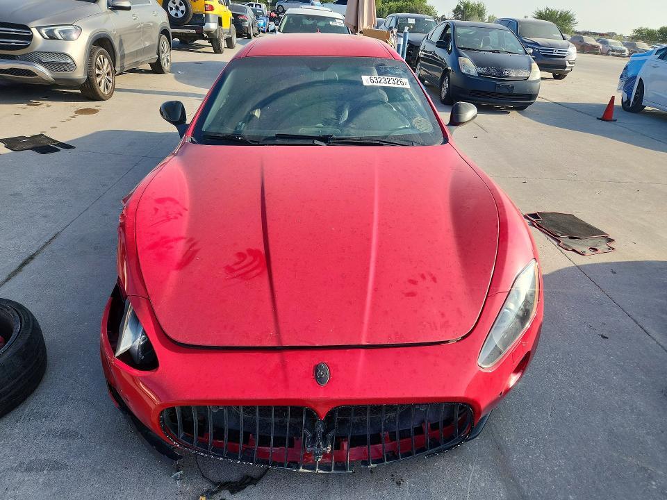 ZAM45KLA2C0060624 2012 MASERATI GRANTURISMO photo no. 5