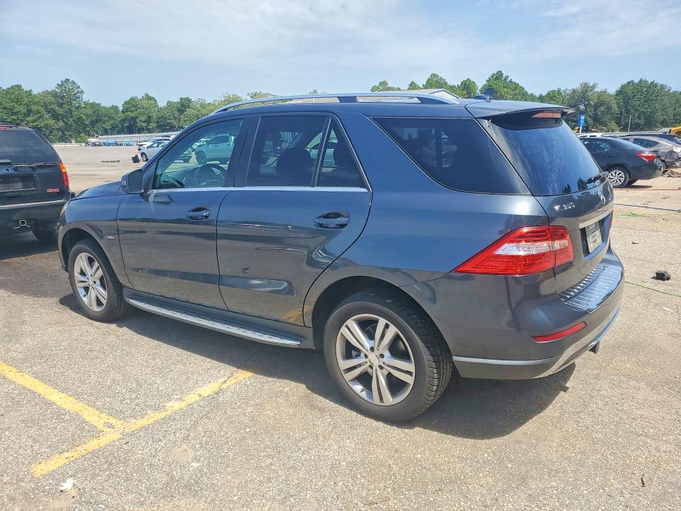 4JGDA5HBXCA054661 2012 MERCEDES-BENZ ML photo no. 2