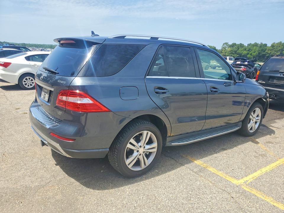 4JGDA5HBXCA054661 2012 MERCEDES-BENZ ML photo no. 3