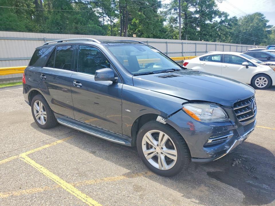 4JGDA5HBXCA054661 2012 MERCEDES-BENZ ML photo no. 4
