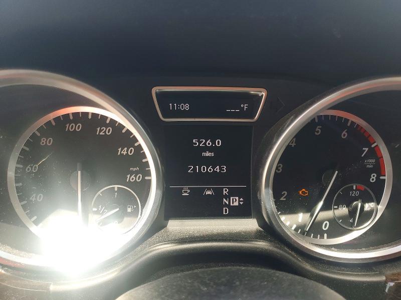 4JGDA5HBXCA054661 2012 MERCEDES-BENZ ML photo no. 9