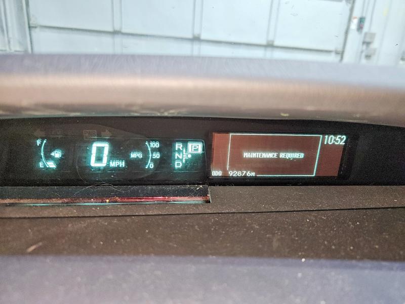 2012 TOYOTA PRIUS THREE — Фото 9 из 12