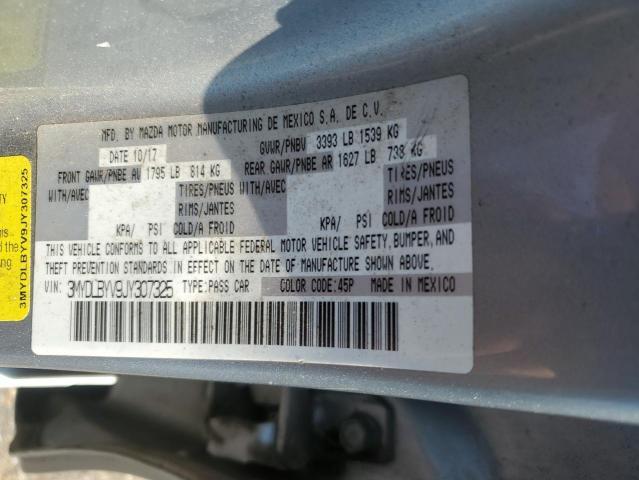 3MYDLBYV9JY307325 2018 TOYOTA YARIS IA photo no. 12