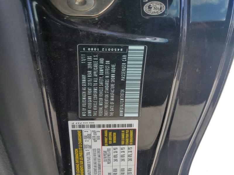 2012 VOLKSWAGEN GTI — Фото 12 из 12