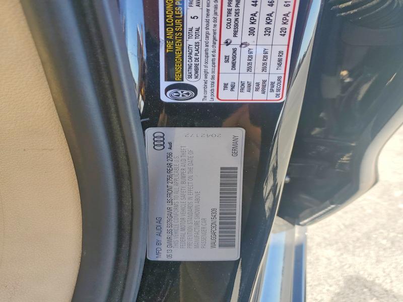 2013 AUDI A6 PREMIUM PLUS — Фото 12 из 12