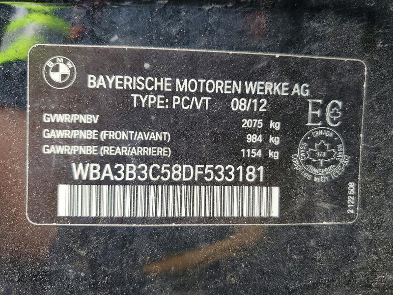 WBA3B3C58DF533181 2013 BMW 328 photo no. 12