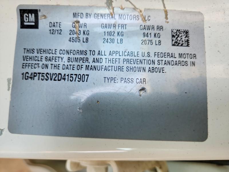 2013 BUICK VERANO PREMIUM — Фото 12 из 12