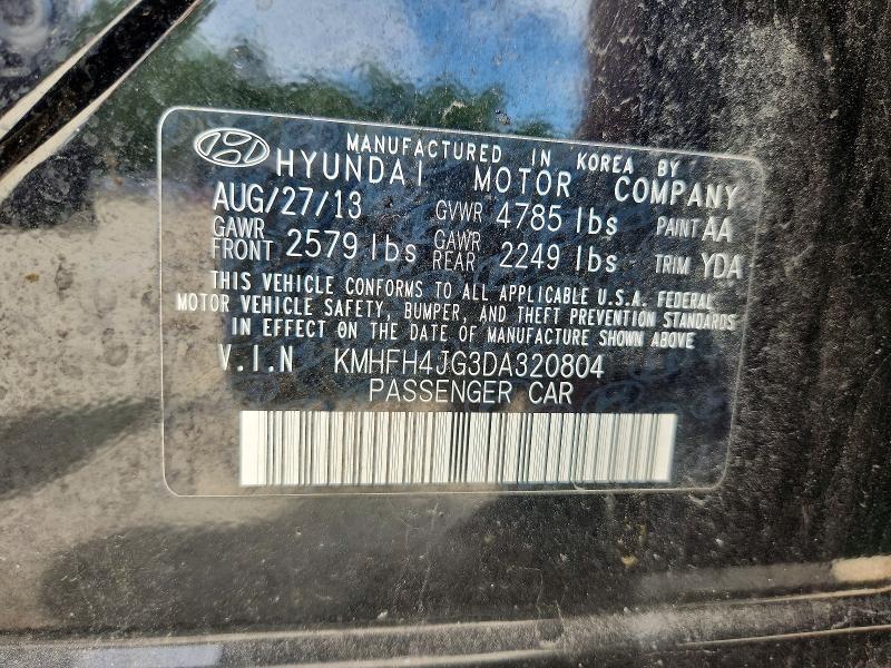 2013 HYUNDAI AZERA BASE — Фото 12 из 12