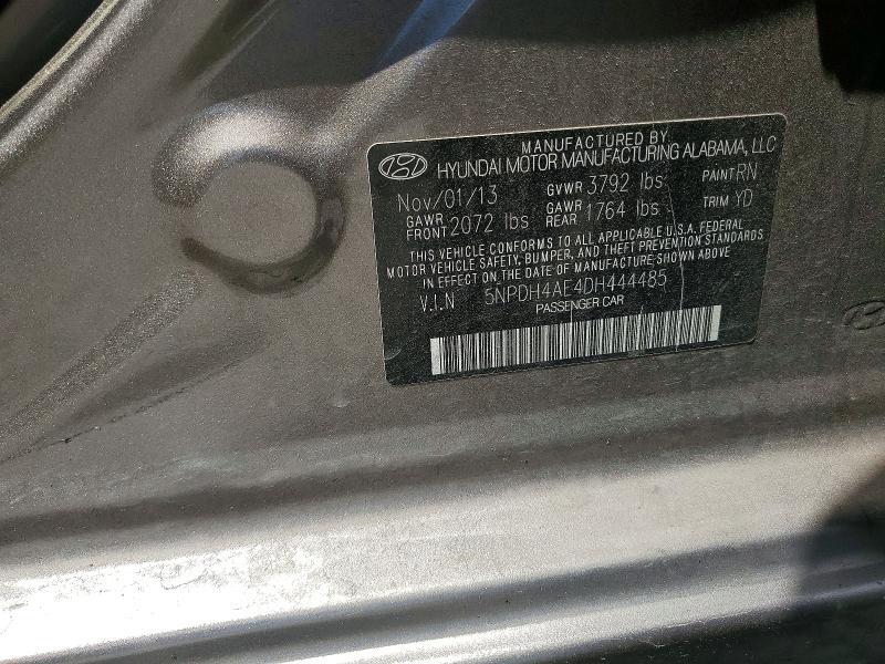 2013 HYUNDAI ELANTRA GLS — Фото 12 из 12