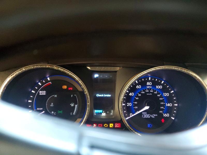 KMHEC4A45DA068764 2013 HYUNDAI SONATA photo no. 9