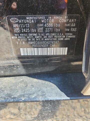 KMHEC4A49DA074597 2013 HYUNDAI SONATA photo no. 12
