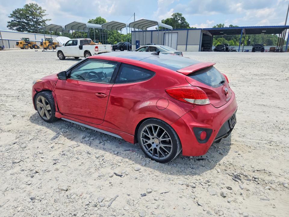 KMHTC6AE2DU107322 2013 HYUNDAI VELOSTER T photo no. 2