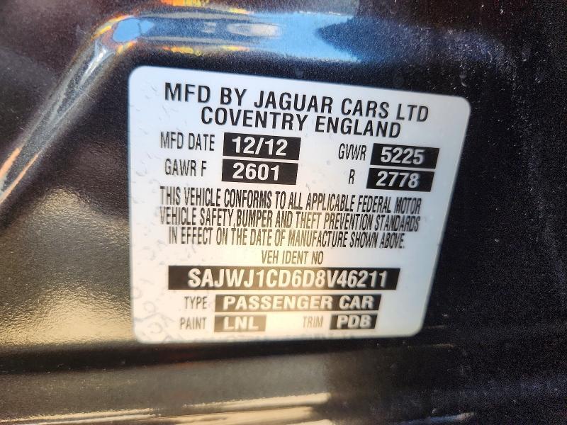 2013 JAGUAR XJ — Фото 13 из 13
