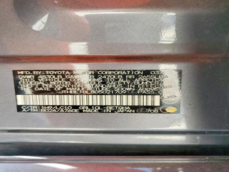 2013 LEXUS GS 350 — Фото 13 из 13